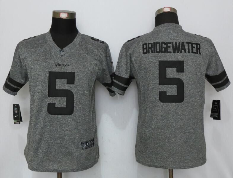 women Gray Limited Jersey-048